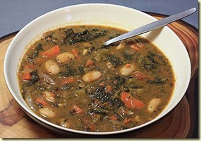 Allotment 2 Kitchen Chestnut Kale soup