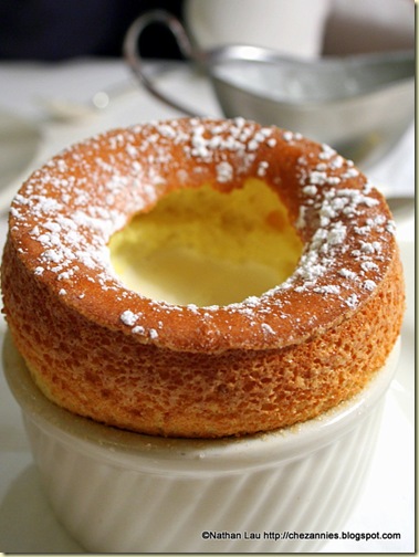 Grand Marnier Souffle at The Grill (San Jose)