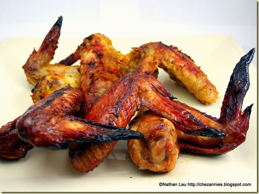 Malaysian Barbecued Chicken Wings and Fragrant Chicken Wings