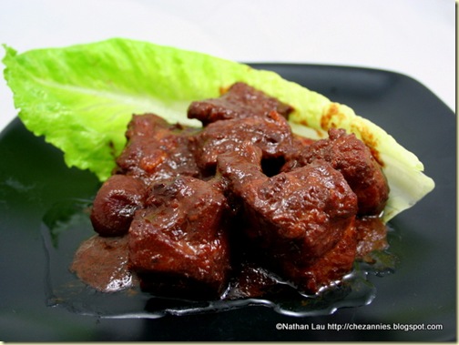 Pork Riblets Braised with Fermented Red Bean Curd