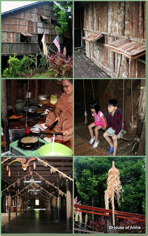 Sarawak Cultural Village Iban house