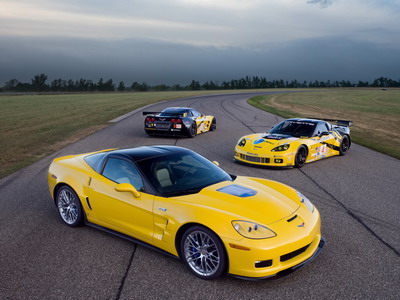 Racing Corvette C6.R GT2 on the basis of ZR1