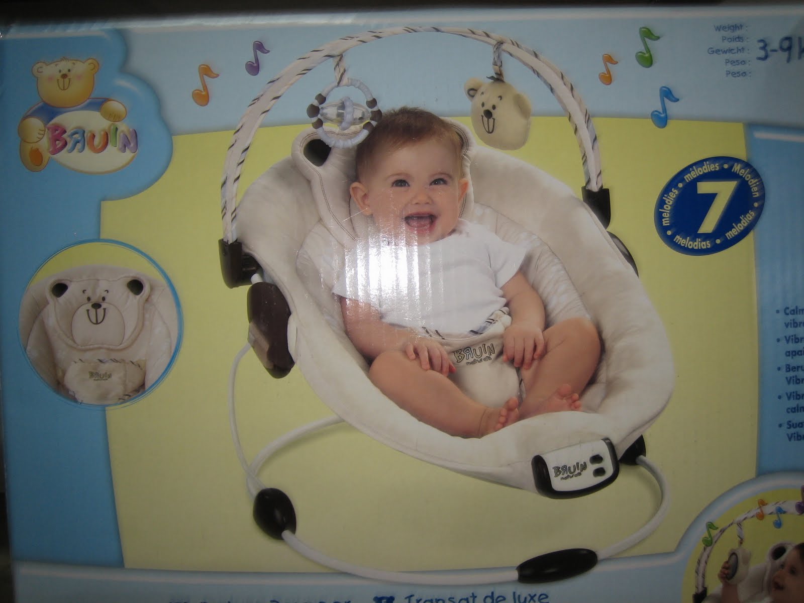 Tokomagenta: A Showcase of Products: Baby Bouncer BRUIN 7 