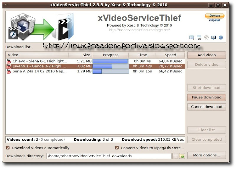 scaricare musica da jdownloader
