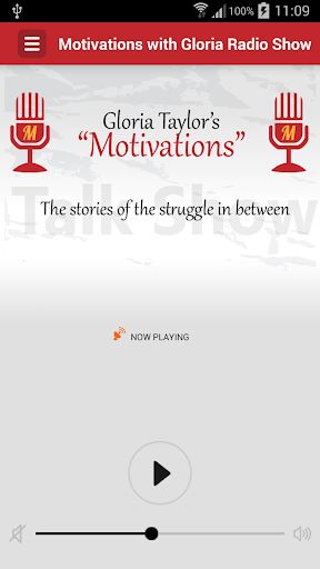 【免費娛樂App】Motivations-Gloria Radio Show-APP點子