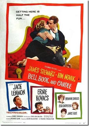 poster for bell book and candle film