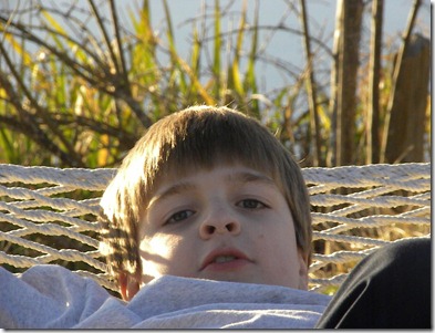 Daniel in the hammock