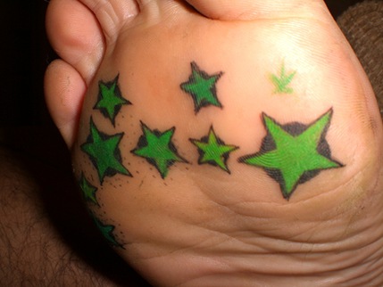 free star tattoo designs