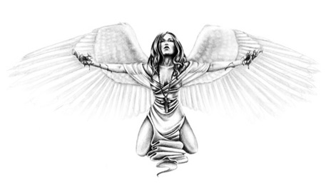 sexy angel wings tattoos gallery images are very good with a variety of new collections with a variety of types 