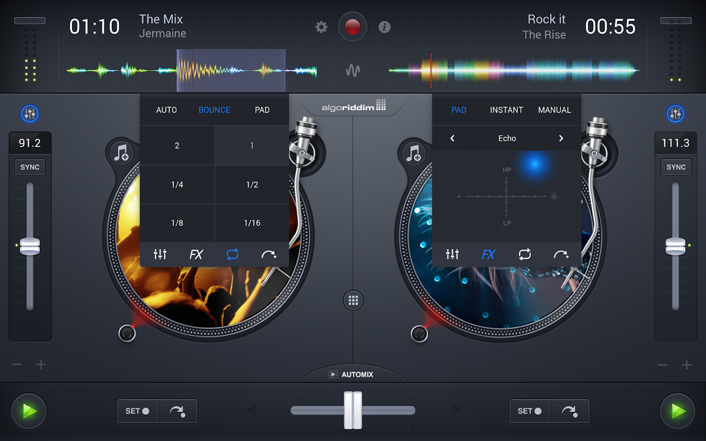   djay 2- หน้าจอ 
