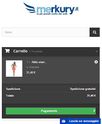 Merkury.it Shopping eCommerce