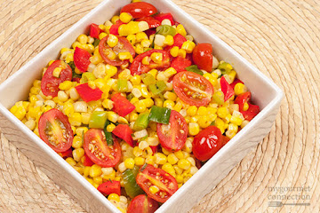 Sauteed Sweet Corn with Tomatoes and Tarragon