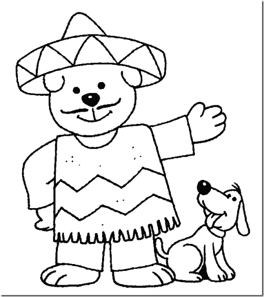 mexican coloring pages 2