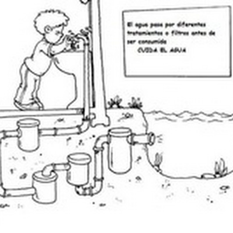 Colorear dibujos del día mundial del agua