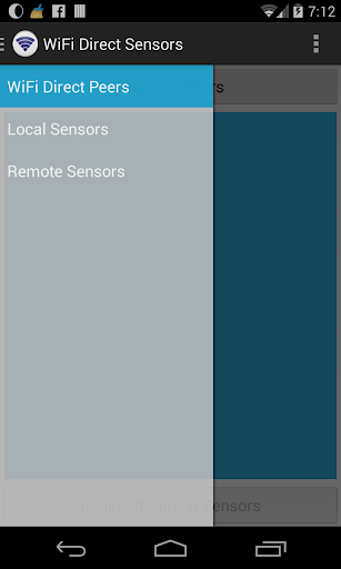 WiFi Direct Sensors