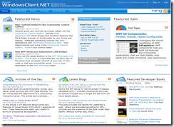 "Articles of the day" @ WindowsClient.net on Visual Studio 2010 New Features