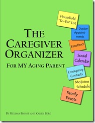 caregiver organizer cover parent