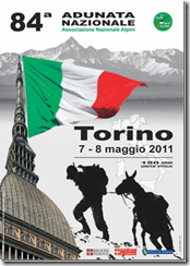 84° adunata alpini a Torino 2011 - Manifesto ufficiale