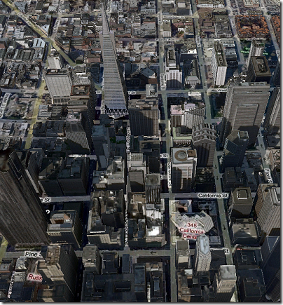 Virtual Earth 3D: San Francisco