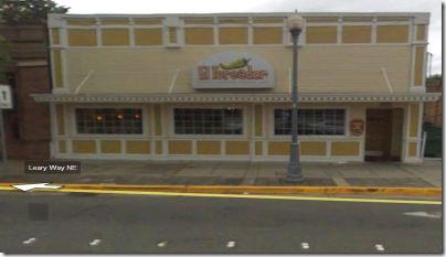 Google Street View: El Toreador restaurant