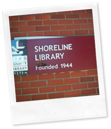 Wheelie on Shoreline sign