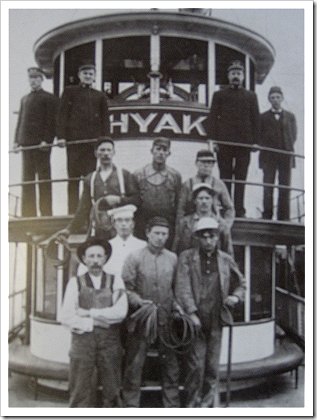 Crew of the Hyak ferry