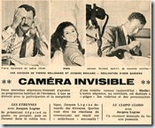 la caméra invisible