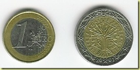 0101 euro remplace le franc
