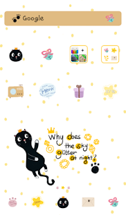 How to mod Black cat mew Dodol Theme lastet apk for android