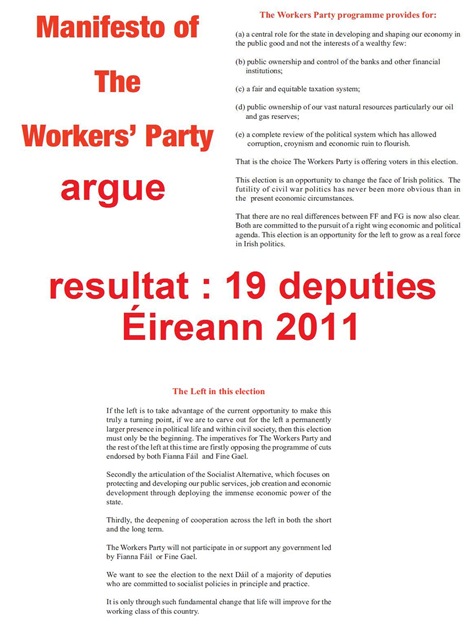 Worker's Party in Éireann