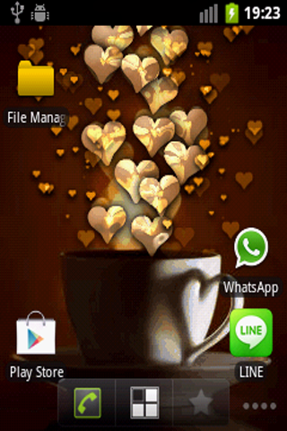 Love coffee Live Wallpaper
