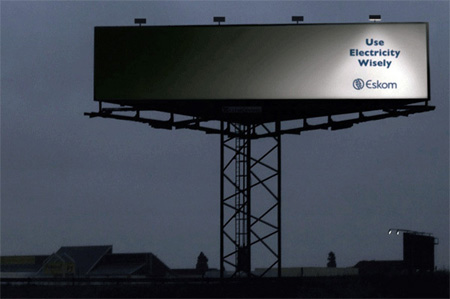 Eskom Electricity Advertisement