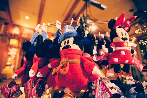 Mickey Mouse Toys at Disneyland