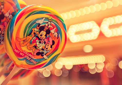 Disneyland Lollipop Bokeh