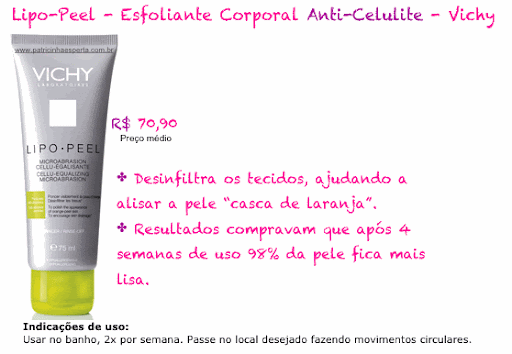 lipo%20peel%20esfoliante%20corporal Tops cosméticos anti celulite