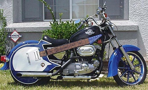 Guitar Motorcycle
