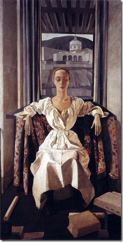 Felice Casorati, Portrait of Silvana Cenni, 1922