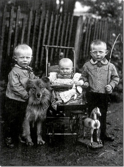 August Sander - Niños Campesinos Westerwald 1912