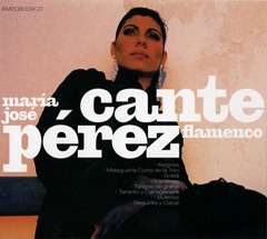 María José Pérez - Cante Flamenco (frontal)