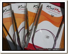 Knit Pro needles