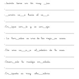 r detrás de n, l y s ②