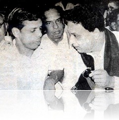 MGR and Nagesh in a Function