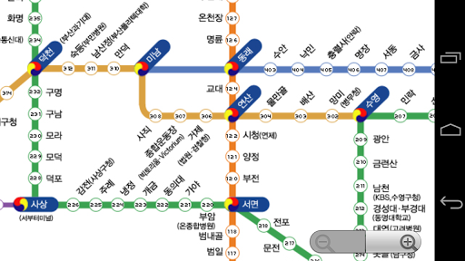 Busan Metro Map