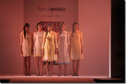 WIFW SS2010 collection by Rahul Mishra's Show1