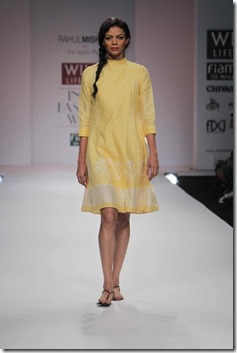 WIFW SS2010 collection by Rahul Mishra's Show21