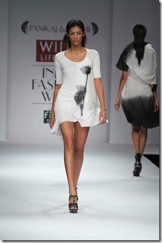 WIFW SS2011 collection by Pankaj & Nidhi4