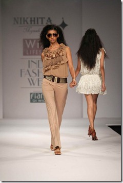 WIFW SS 2011 collection by  Nikhita 9