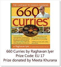 660 Curries by Raghavan Iyer Prize Code EU17
