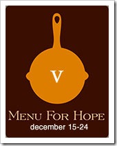 menu for hope