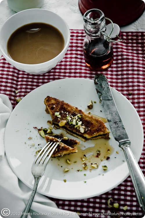 Chocolate and Pistachio French Toast (0013-2) by Meeta K. Wolff
